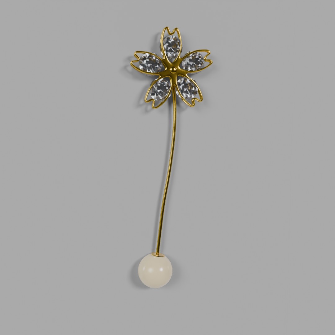 The Ethereal Blossom Pin