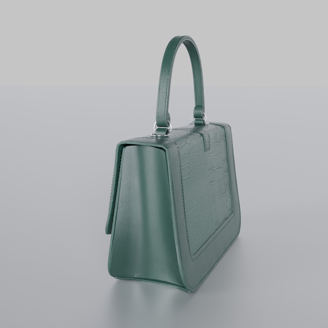 The Emerald Meridian Purse