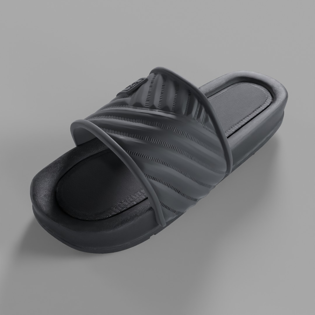 Calvin Klein Multi-Strap Platform Slides
