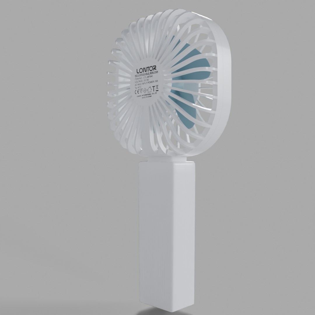LONTOR Mini Rechargable Fan