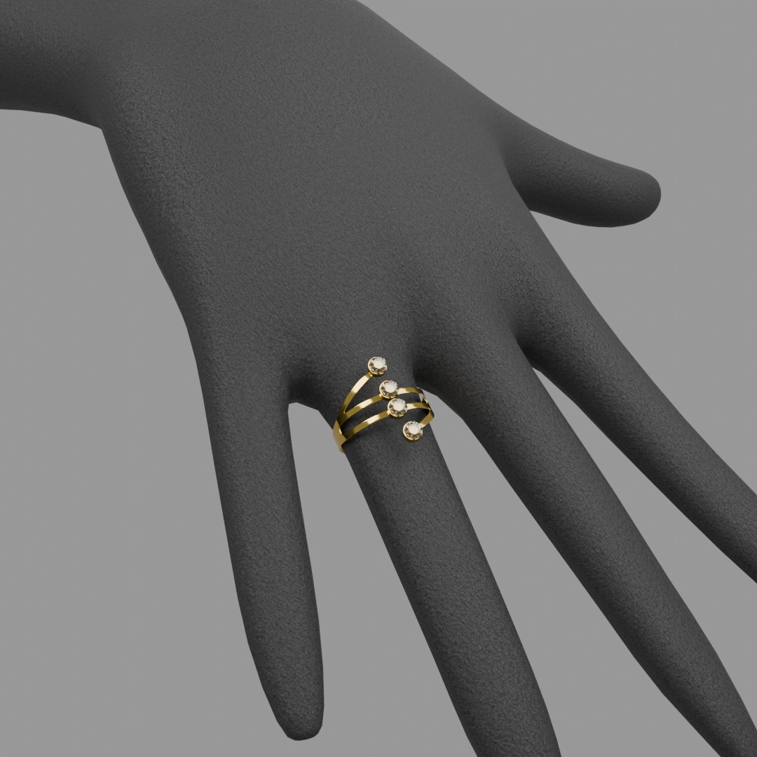 The Meridian Split Ring