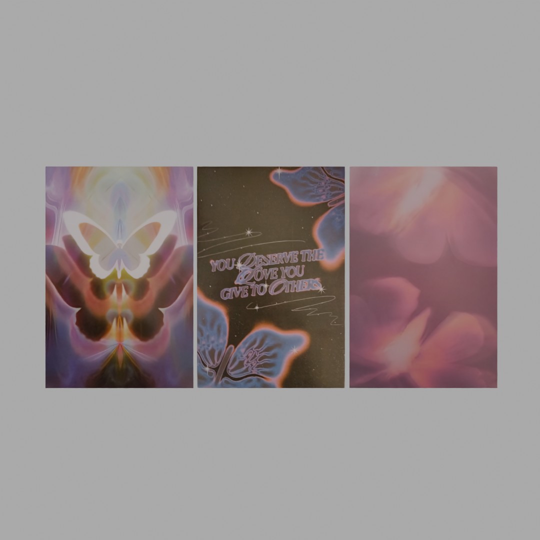 Aura Girl Wall Collage Kit