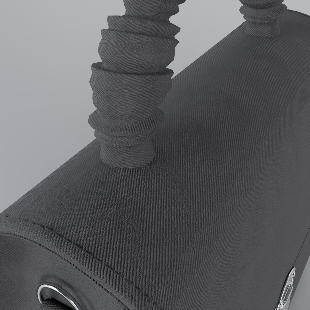 Elegant Ruched-Handle Handbag