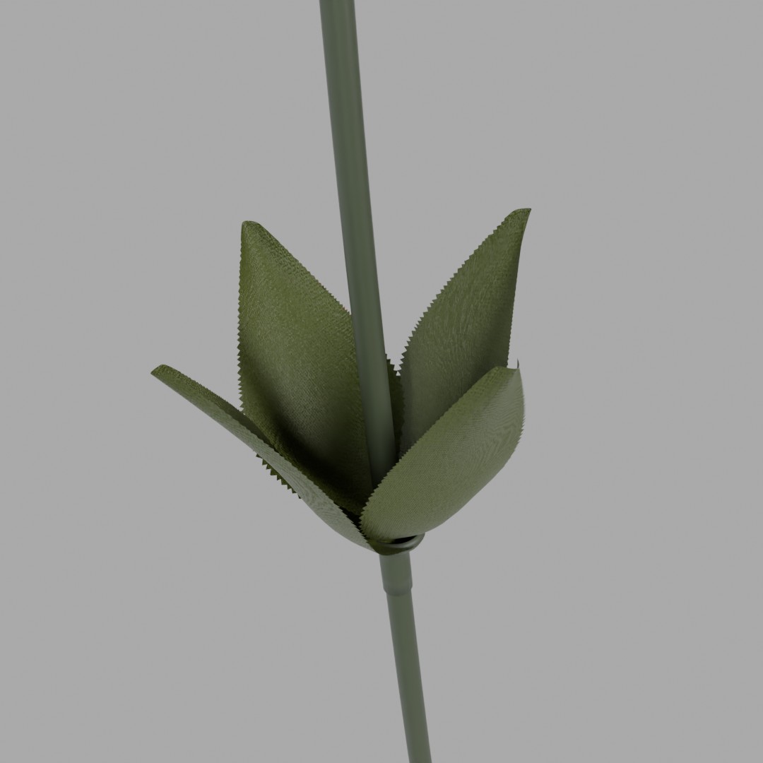 "I Love You" Eternal Rose - Handcrafted Heart-Charm Keepsake