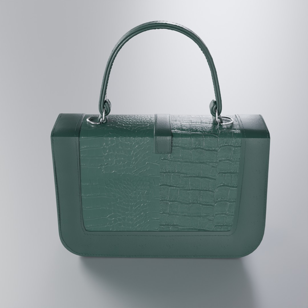 The Emerald Meridian Purse