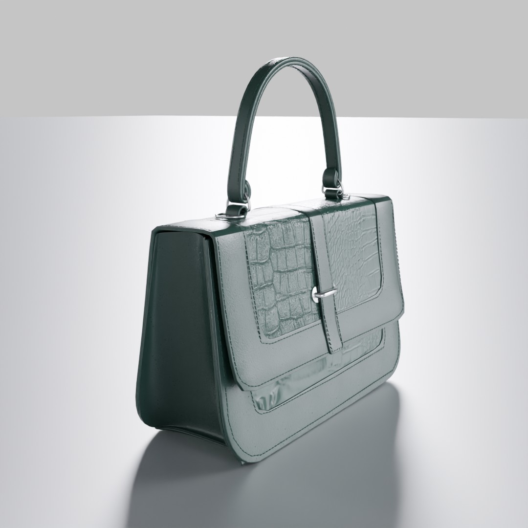 The Emerald Meridian Purse